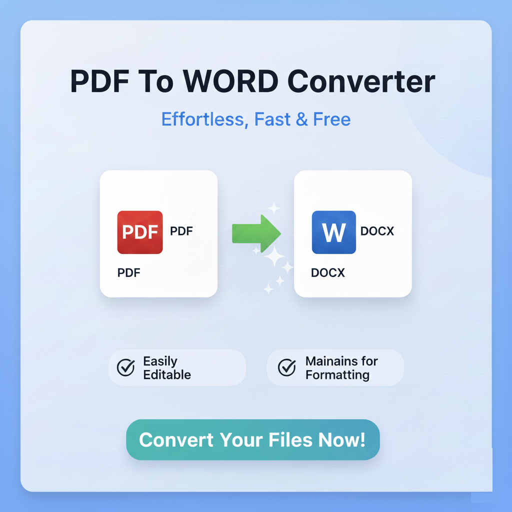 PDF TO WORD