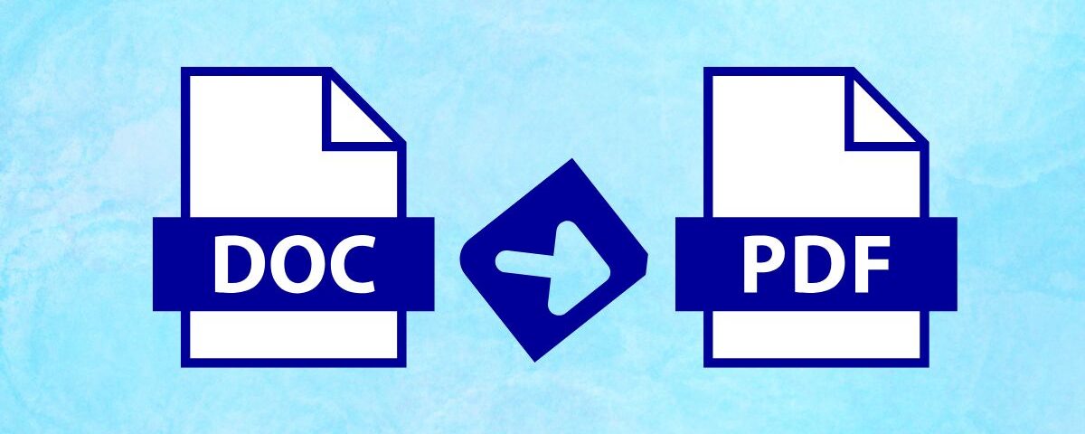 Step-by-step guide image for converting free Word files to PDF online