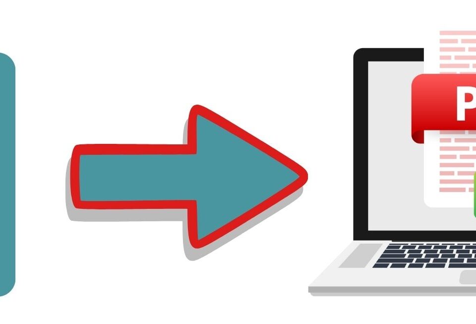 How to convert JPG and images to PDF online for free - JPG to PDF converter graphic.