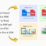 Convert PDF, Word, and images online for free in 2026 using simple tools